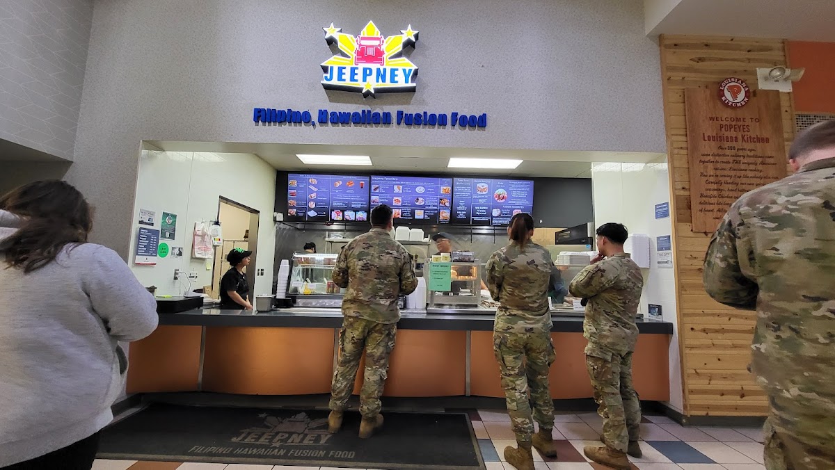 Jeepney Filipino Hawaiian Fusion Food Jber